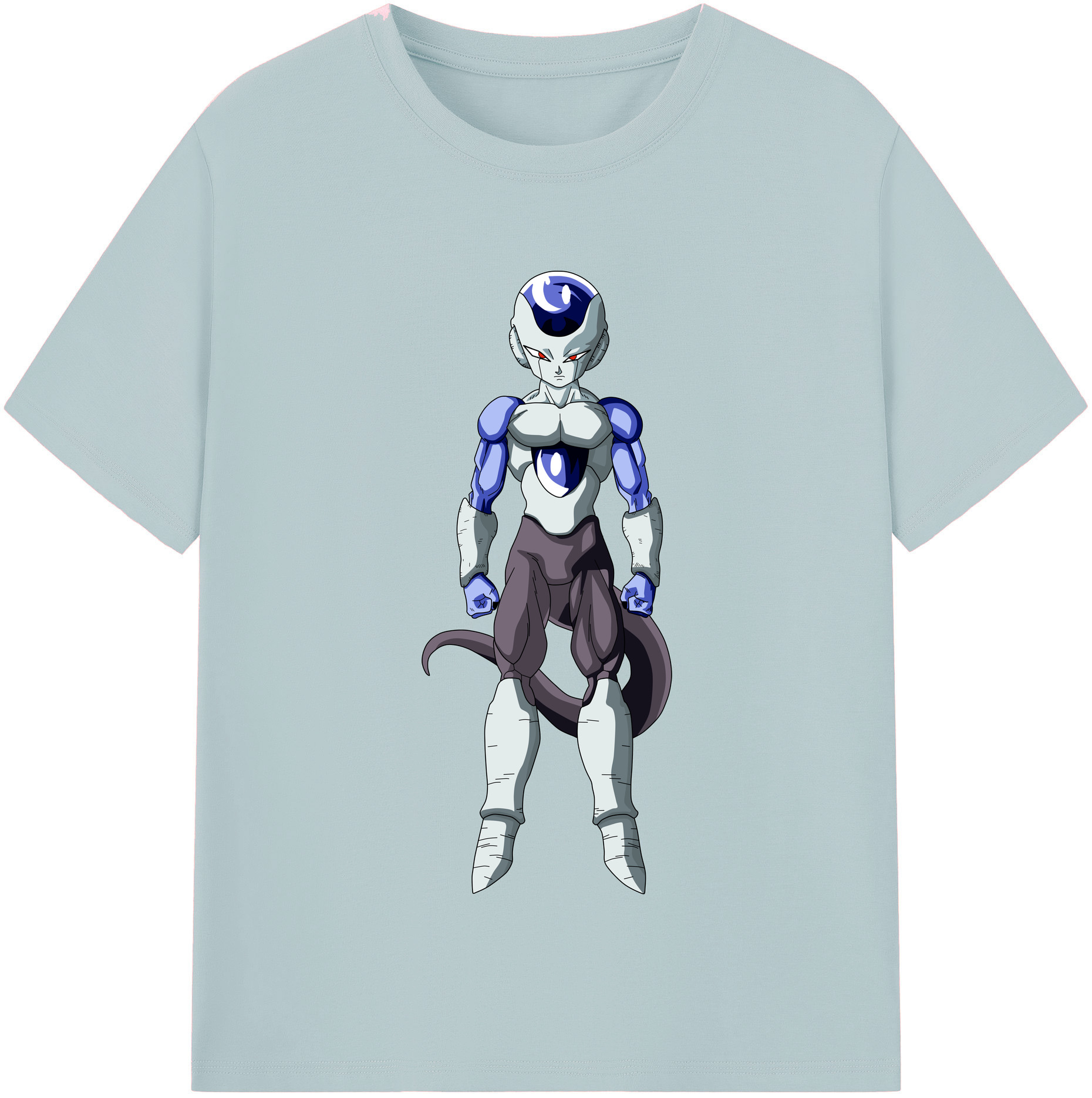 （画像用） ドラゴンボール フリーザ DRAGON BALL Frieza 綿100％半袖Tシャツ（フロントプリント）